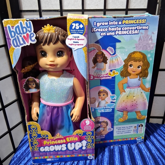 Princess Ellie Grows Up Doll - Blue and Purple - Picture 6 of 15